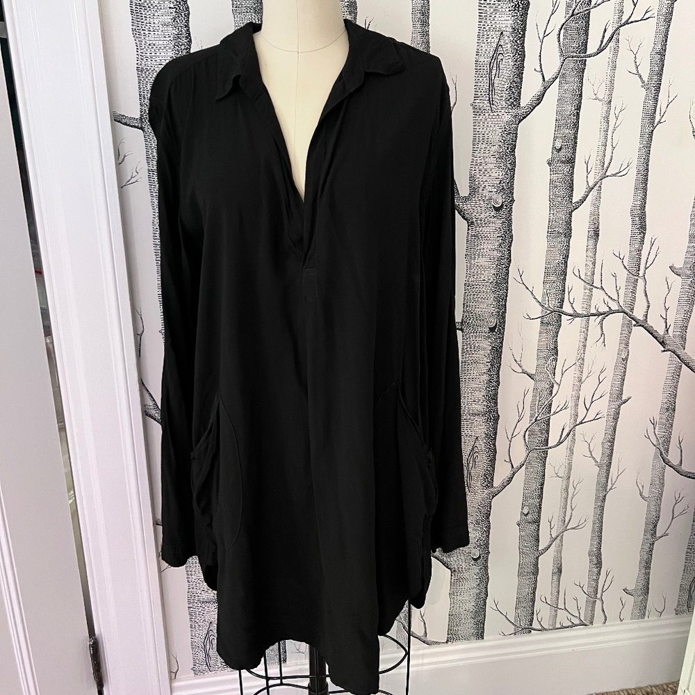 CP Shades Black Teton Tunic Dress